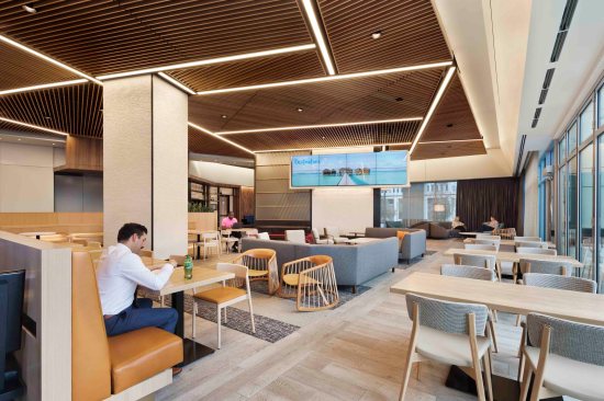 The Social at Hilton Headquarters by CORE architecture + design
