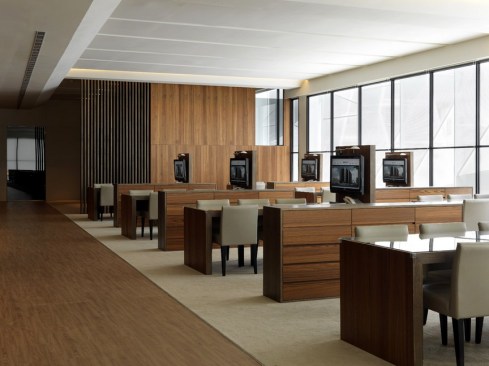 Interior office area.