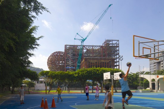 Taipei+Performing+Arts+Center+Tops+Out