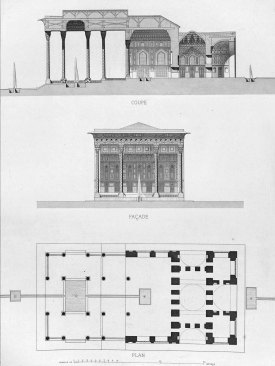 Pavilion of Ayine Khaneh Plan