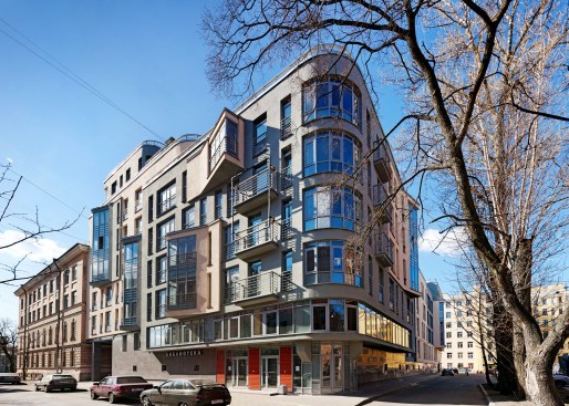 Residential house. Facades.