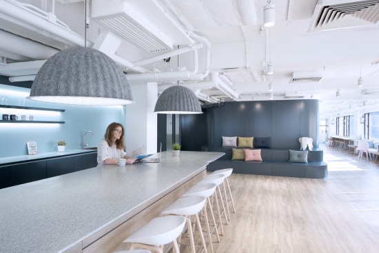 The space was designed humanly to connect people, reflecting the company’s ethos