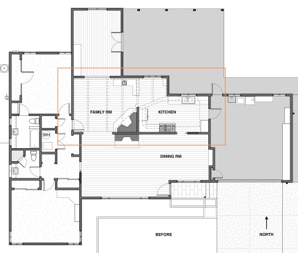 BEFORE - floor plan 