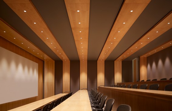 One of three seminar / presentation rooms in the building