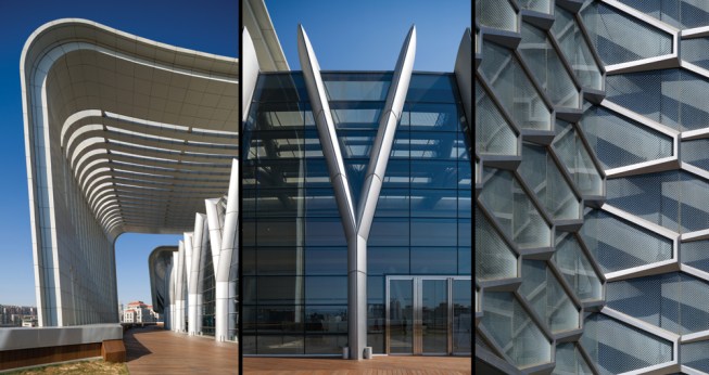 Olympia 66 in Dalian, China, by Aedas - External Detail