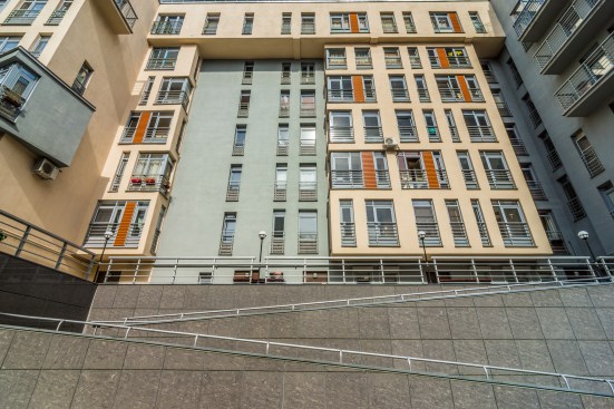 Residential house. Facades.