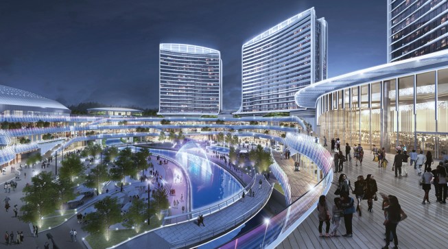 Novotown, Hengqin, Zhuhai, China, by Aedas