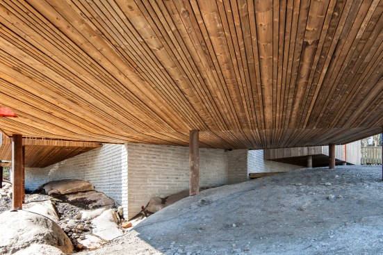 Waldorf School Fredrikstad by LINK Arkitektur; Kebony wood cladding