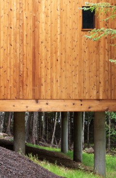 Sauna East elevation