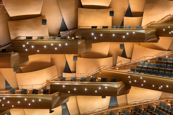 Interior, Theater Boxes Detail