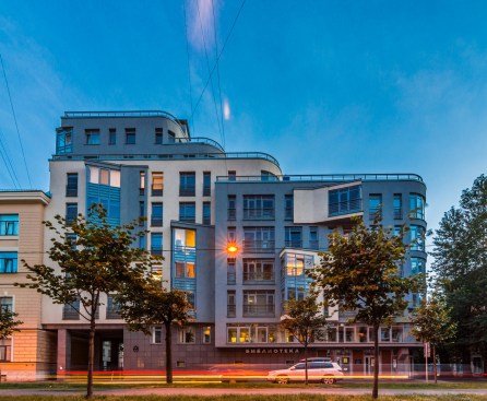 Residential house. Facades.