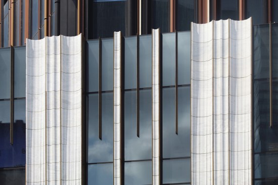 Detail of the Brooklyn Tower by SHoP Architects.