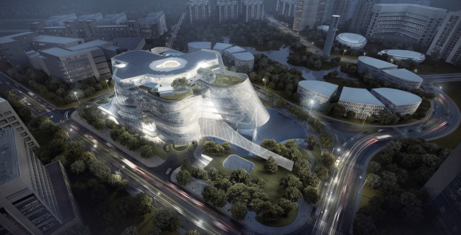 Xinhee Design Center, rendering 8/10/2016
