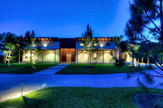 The LEED-Platinum dwelling gets its high-performance power from solar energy, greywater recovery, and ultra-efficient insulation. Uni-Solar’s low-profile Flex-Lite PV panels were installed between the ribs of the standing-seam metal roof for superior storm resistance.