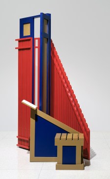 Dictionary for Building: The Garden Gate (1982–83)Siah Armajani Wood, paint, bookWalker Art Center, Purchased with the aid of funds from William D. and Stanley Gregory and Art Center Acquisition Fund, 1983