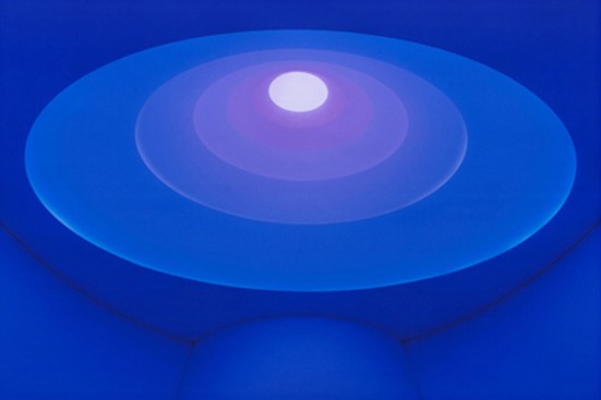 "Aten Reign" by James Turrell, 2015.