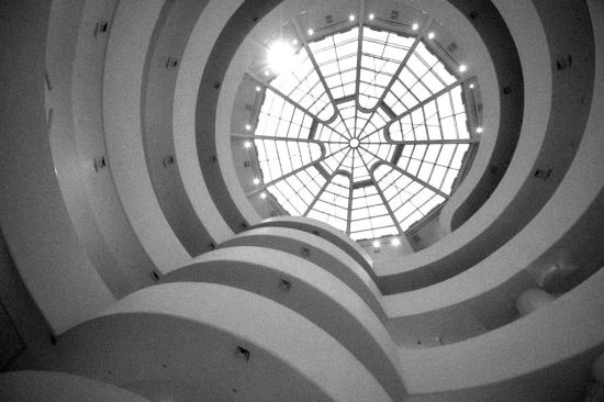 "You cannot stand in this space and fail to respond to the strength and beauty of the building and its contents, or not recognize that what Wright started, Mr. Gehry has continued, and that this is what architecture in the hands of genius, to use that cheapened but still essential description of those after whom the world is never the same." — 
On Architecture: Collected Reflections on a Century of Change (Walker & Company, October 2010).