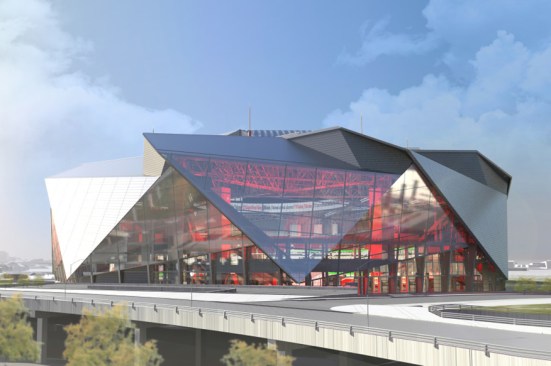 Rendering of stadium (Jan. 2015).