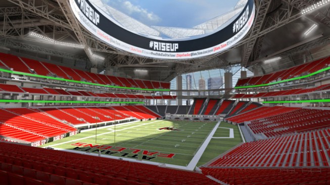 Rendering of stadium bowl (Jan. 2015).
