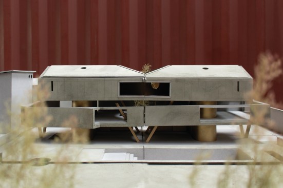 Model for single-family house by AMAA.
