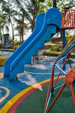 Children's play area in Bandra West, Mumbai