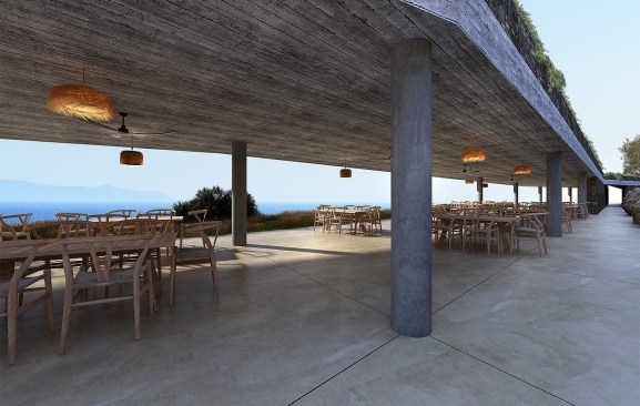 View of the common area