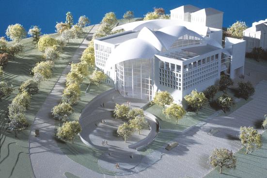 U.S. Institute of Peace (NW)Architect: Moshe Safdie and Associates, Somerville, Mass.

Completion: 2011.

Brief: $186 million headquarters, located on the National Mall.