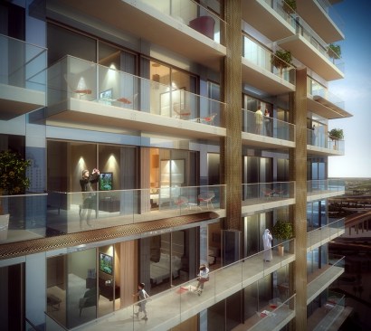 The Residences at Marina Gate, Dubai, UAE, by Aedas