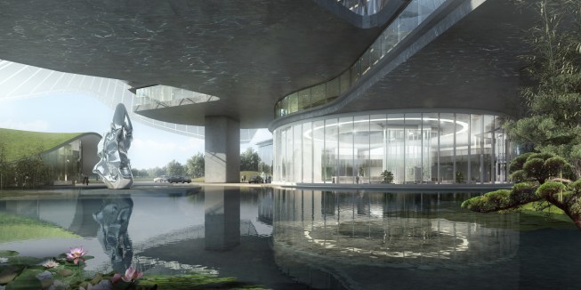 Xinhee Design Center, rendering 8/10/2016