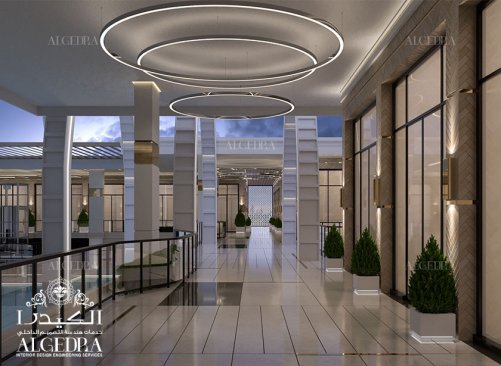 Shopping mall interior design