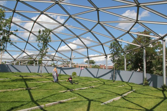 "Oil Tank Amphitheater," in Chelsea, Mass., by Landing Studio. 2014.