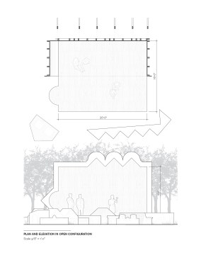 Design With Company's Winning Concept for the Ragdale Ring Pavilion Competition