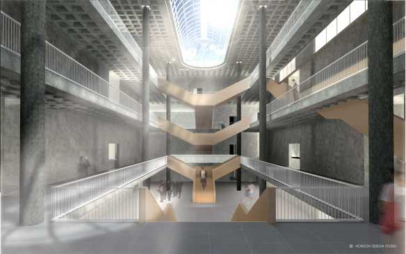 Central Atrium Looking From Reception