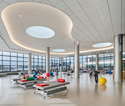 Spaulding Rehabilitation Center, Location: Charlestown MA, Architect: Perkins + Will