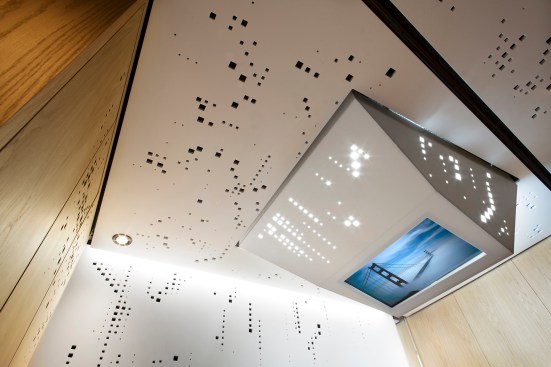 Photograph Copyright Mitch Tobias www.mitchtobias.com (415) 647-0242
Interiors and exteriors of Studio Dental, a mobile dental office in San Francisco.  Dentist with patient.