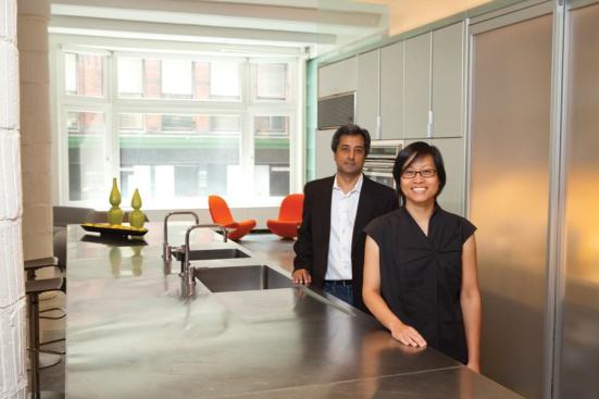 Inspired by artists such as Donald Judd and Robert Irwin, Arjun Desai and Katherine Chia’s urban work uses light to shape space and define volume.