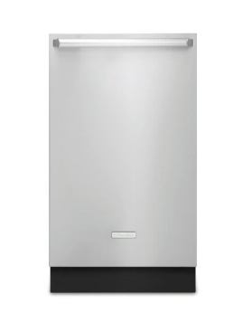 Electrolux.  The Energy Star–labeled EIDW5905 dishwasher houses water efficiency in a sustainable package. The fully integrated model, which claims to use 40% less water than those used 10 years ago, features a 100% recyclable stainless steel dishwasher tub. According to the company, the water savings can be attributed to the dishwasher’s advanced hydraulic and filter system. 877.435.3287. 
www.electroluxappliances.com.