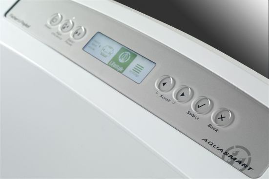 Fisher & Paykel. The AquaSmart top-loading washing machine features high efficiency and traditional washing modes. In the Eco Active wash mode, water and concentrated detergent are recirculated during pre-wash, improving wash performance and creating an action similar to a front-loader without the time constraints of heating water. Sensors and a low-profile agitator design help the washer achieve a water factor of 4.3, qualifying it for Tier 3 CEE designation. 888.936.7872. 
www.fisherpaykel.com.
