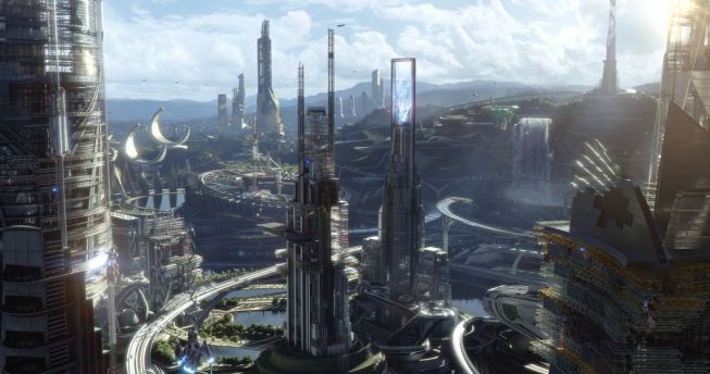 Tomorrowland city.