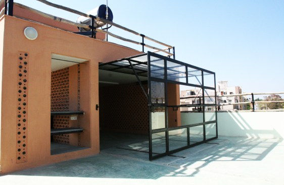 Space is so compact that  against, similar backdrop, different functions plug in,