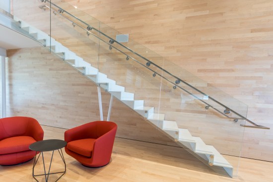 Folded Steel Stair