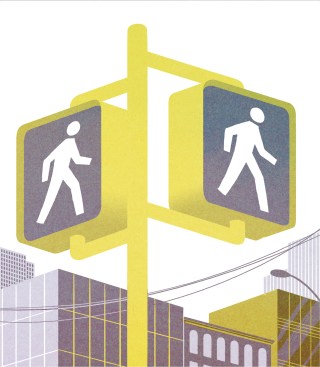 Pedestrian crossing