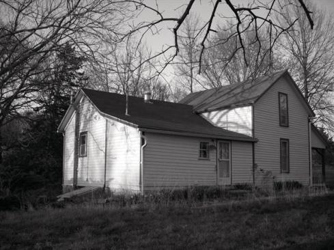 The house before the project began.