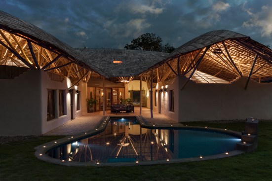 Trika VIlla Bamboo & Earth Architecture by CLC