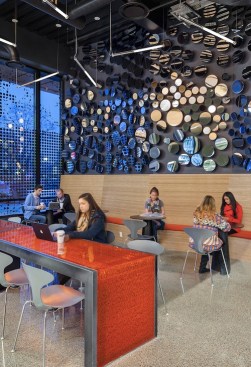 Spoon Cafe located on the 1st floor of the new MassArt Student Residence Hall