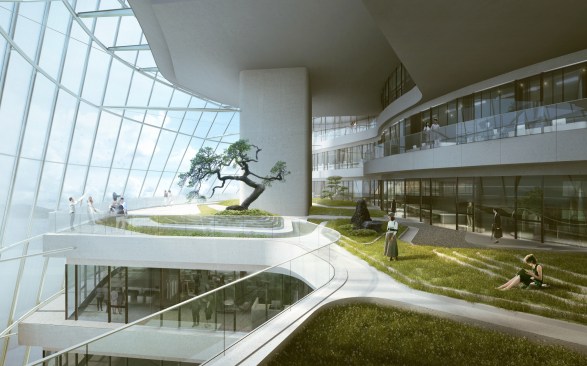 Xinhee Design Center, rendering 8/10/2016