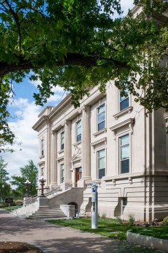 Exteriors of Normal Hall as renovation work nears completion