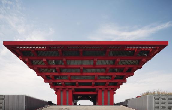 Chinese pavilion - He Jingtang

 Unlike most expo buildings, the 200-foot-high "Oriental Crown" is a permanent structure: it will be converted into a history and culture museum when the fair closes.