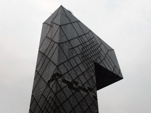 OMA's CCTV Headquarters, in Beijing.