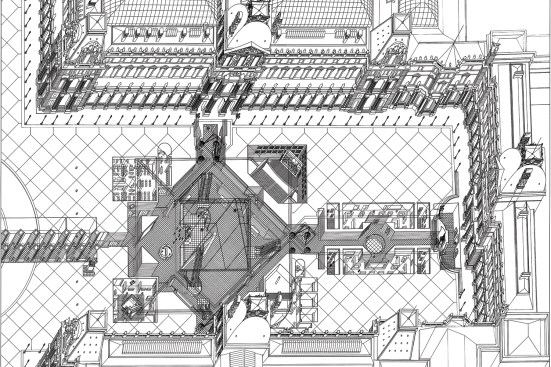 I.M. Pei’s addition to the site